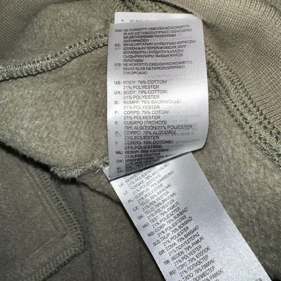 WOW ~ *ADIDAS* full-zip athletic style men’s track golf sweatshirt - L - nice! - Picture 4 of 4